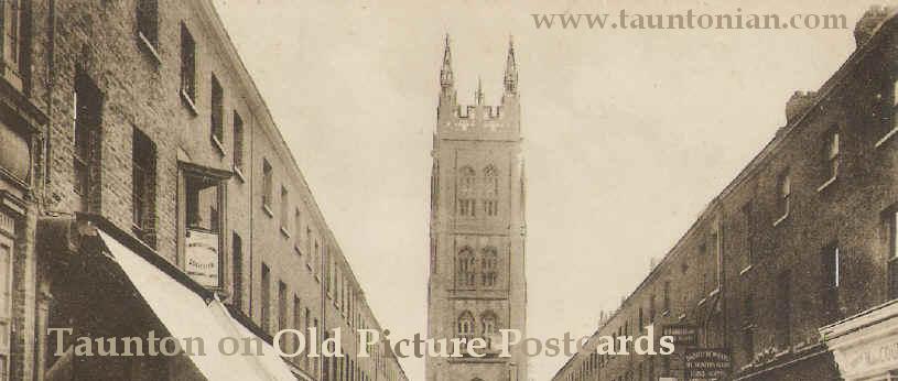 Taunton - picture postcards of old Taunton in Somerset